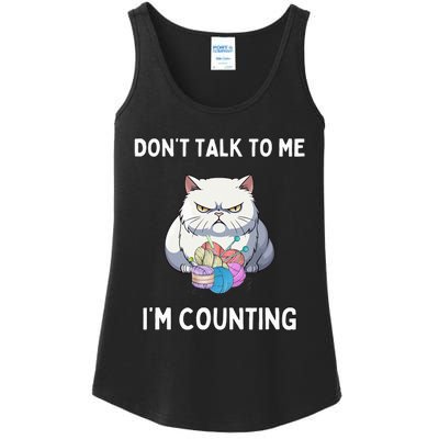 DonT Talk To Me IM Counting Ladies Essential Tank