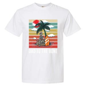 Dad To The Bone Spooky Skeleton Halloween Fathers Day Cute Gift Garment-Dyed Heavyweight T-Shirt