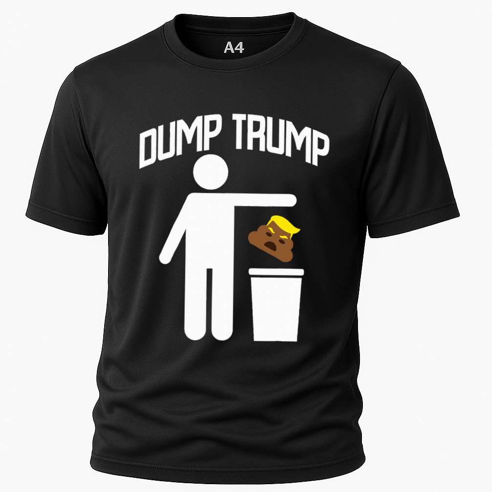 Dump Trump Trump Is Trash Anti Trump Cooling Performance Crew T-Shirt
