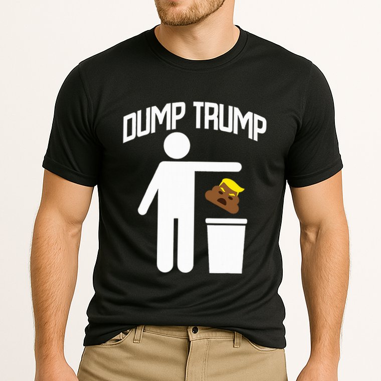 Dump Trump Trump Is Trash Anti Trump Cooling Performance Crew T-Shirt