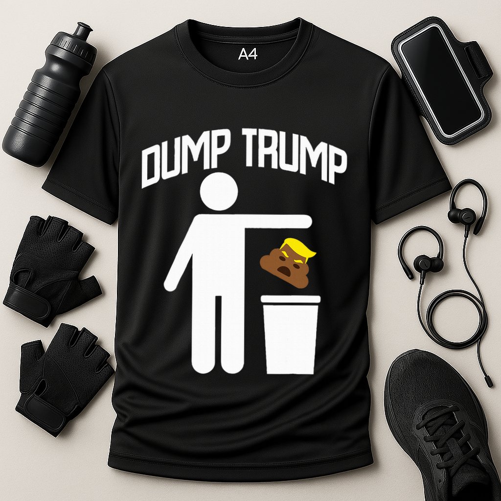 Dump Trump Trump Is Trash Anti Trump Cooling Performance Crew T-Shirt