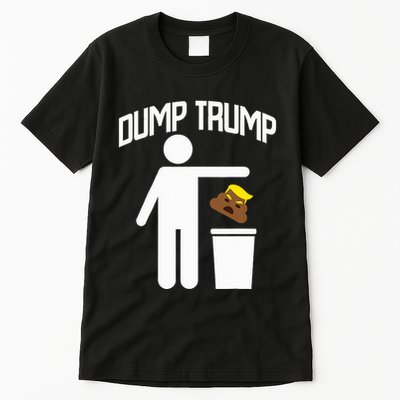 Dump Trump Trump Is Trash Anti Trump Tall T-Shirt