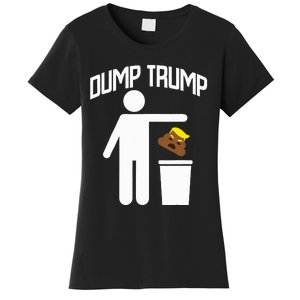 Dump Trump Trump Is Trash Anti Trump Women's T-Shirt