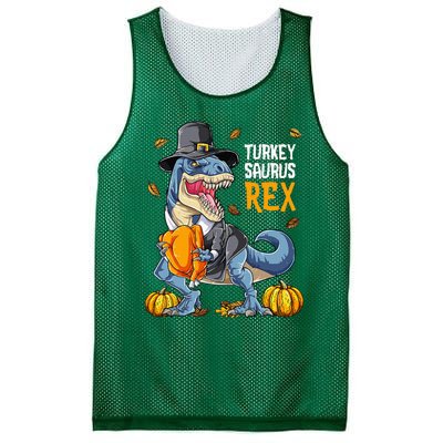 Dinosaur Thanksgiving Turkey Saurus T Rex Pilgrim Mesh Reversible Basketball Jersey Tank