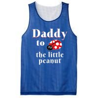 Daddy To The Little Peanut Ladybug Shower Cute Gift Mesh Reversible Basketball Jersey Tank