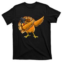 Dabbing Turkey Thanksgiving Turkey Day T-Shirt