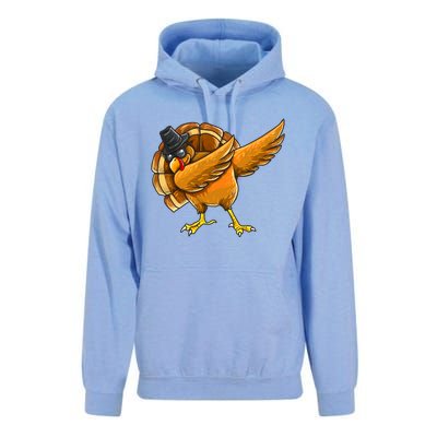 Dabbing Turkey Thanksgiving Turkey Day Unisex Surf Hoodie