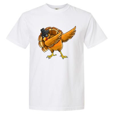 Dabbing Turkey Thanksgiving Turkey Day Garment-Dyed Heavyweight T-Shirt