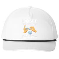 Don't Talk To Me I'm Counting Funny Crocheting Yarn Lover Snapback Five-Panel Rope Hat