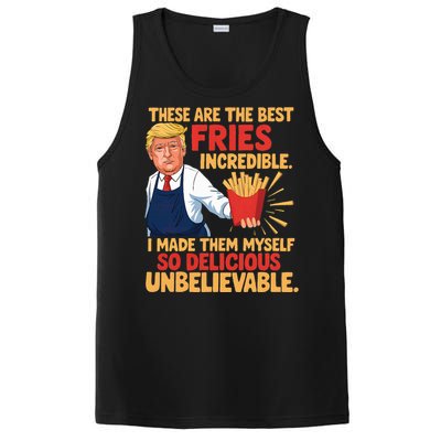 Donald Trump These Are The Best Fries Incredible So Delicious PosiCharge Competitor Tank