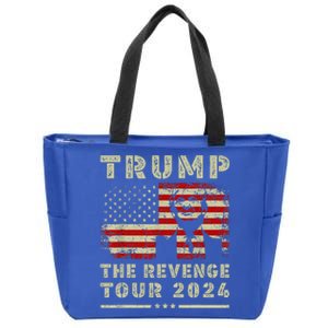 Donald Trump The Revenge 2024 Zip Tote Bag