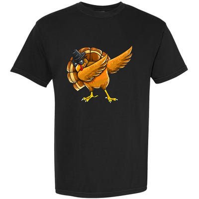 Dabbing Turkey Thanksgiving Turkey Day Garment-Dyed Heavyweight T-Shirt