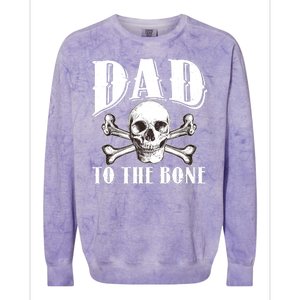 Dad To The Bone Colorblast Crewneck Sweatshirt