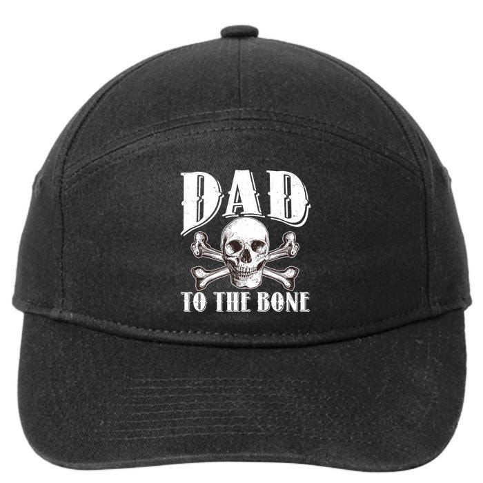 Dad To The Bone 7-Panel Snapback Hat