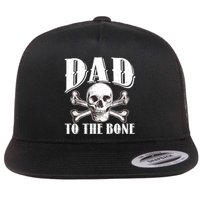 Dad To The Bone Flat Bill Trucker Hat