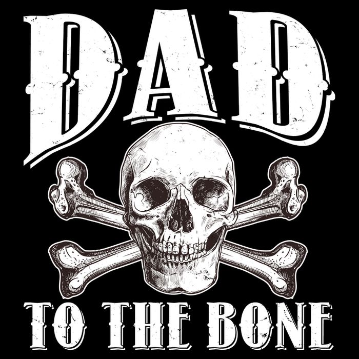 Dad To The Bone Poster