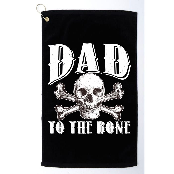 Dad To The Bone Golf Towel
