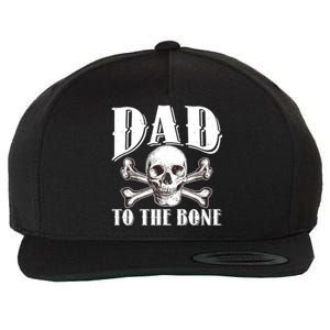 Dad To The Bone Wool Snapback Cap