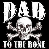Dad To The Bone Zip Tote Bag