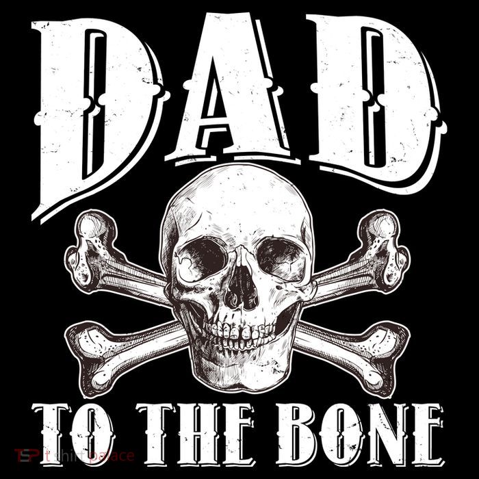 Dad To The Bone Zip Tote Bag