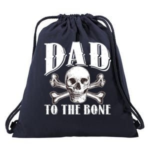 Dad To The Bone Drawstring Bag