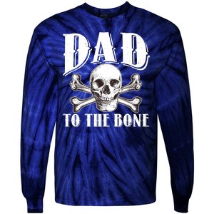 Dad To The Bone Tie-Dye Long Sleeve Shirt