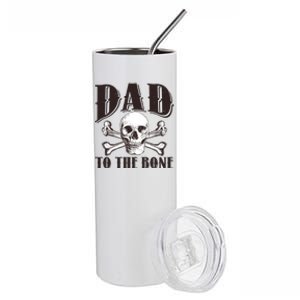 Dad To The Bone Stainless Steel Tumbler