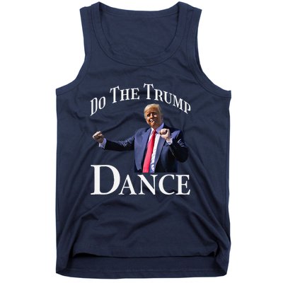 Do The Trump Dance Shuffle Political Humor Trump Dancing Tank Top