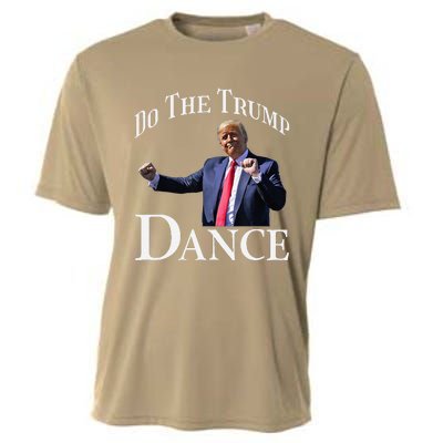 Do The Trump Dance Shuffle Political Humor Trump Dancing Cooling Performance Crew T-Shirt