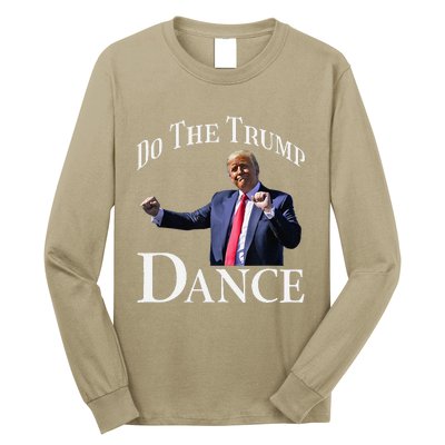 Do The Trump Dance Shuffle Political Humor Trump Dancing Long Sleeve Shirt