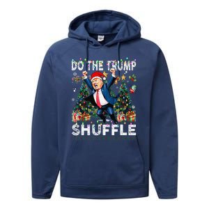 Do The Trump Shuffle Political Humor Trump Dance Fun Performance Fleece Hoodie