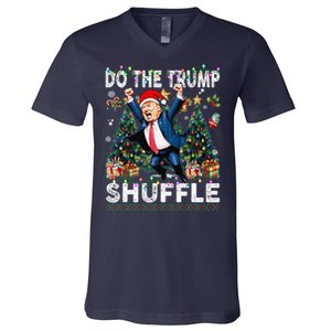 Do The Trump Shuffle Political Humor Trump Dance Fun V-Neck T-Shirt