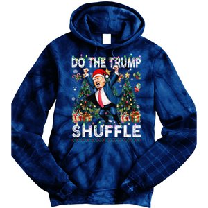 Do The Trump Shuffle Political Humor Trump Dance Fun Tie Dye Hoodie