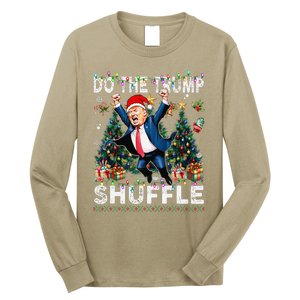 Do The Trump Shuffle Political Humor Trump Dance Fun Long Sleeve Shirt