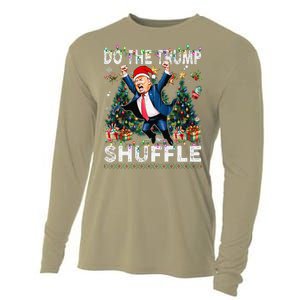 Do The Trump Shuffle Political Humor Trump Dance Fun Cooling Performance Long Sleeve Crew