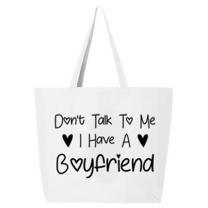 Don't Talk To Me I Have A Friend Funny Couple Friends Gift 25L Jumbo Tote