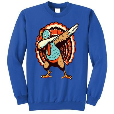 Dabbing Turkey Thanksgiving Day Pilgrim  Funny Dab Sweatshirt