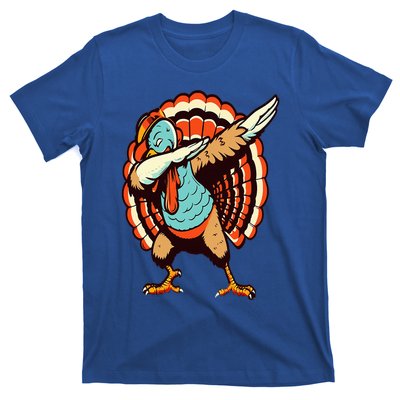 Dabbing Turkey Thanksgiving Day Pilgrim  Funny Dab T-Shirt