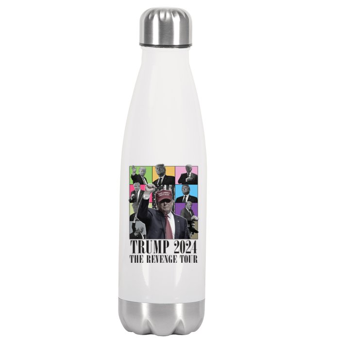 Donald Trump The Revenge 2024 Stainless Steel Insulated Water Bottle