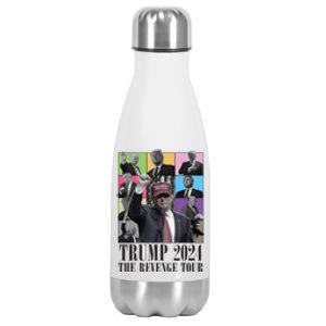 Donald Trump The Revenge 2024 Stainless Steel Insulated Water Bottle