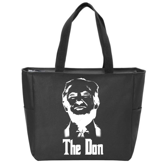 Donald Trump The Don Godfather Zip Tote Bag