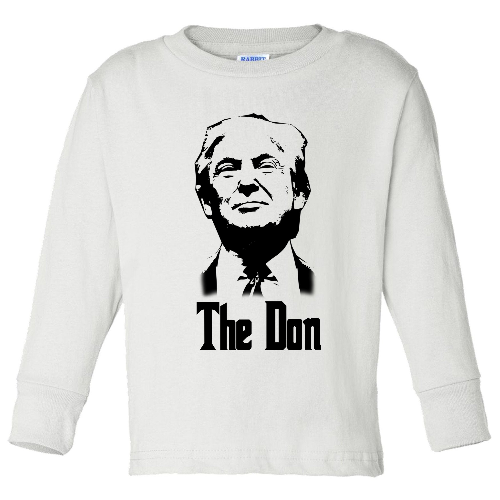 Donald Trump The Don Godfather Toddler Long Sleeve Shirt