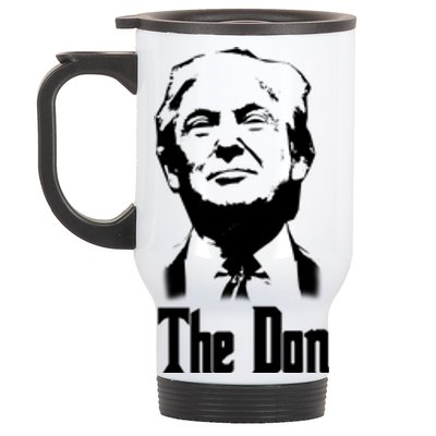 Donald Trump The Don Godfather Stainless Steel Travel Mug