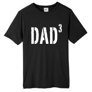 Dad To The Third Power Tall Fusion ChromaSoft Performance T-Shirt