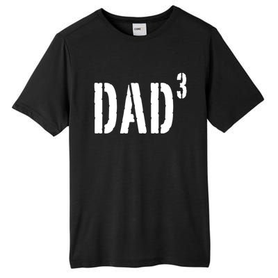 Dad To The Third Power Tall Fusion ChromaSoft Performance T-Shirt