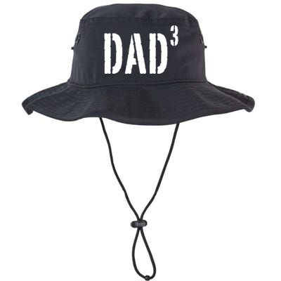 Dad To The Third Power Legacy Cool Fit Booney Bucket Hat