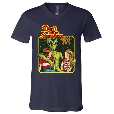 Don&X27;T Talk To Strangers V-Neck T-Shirt