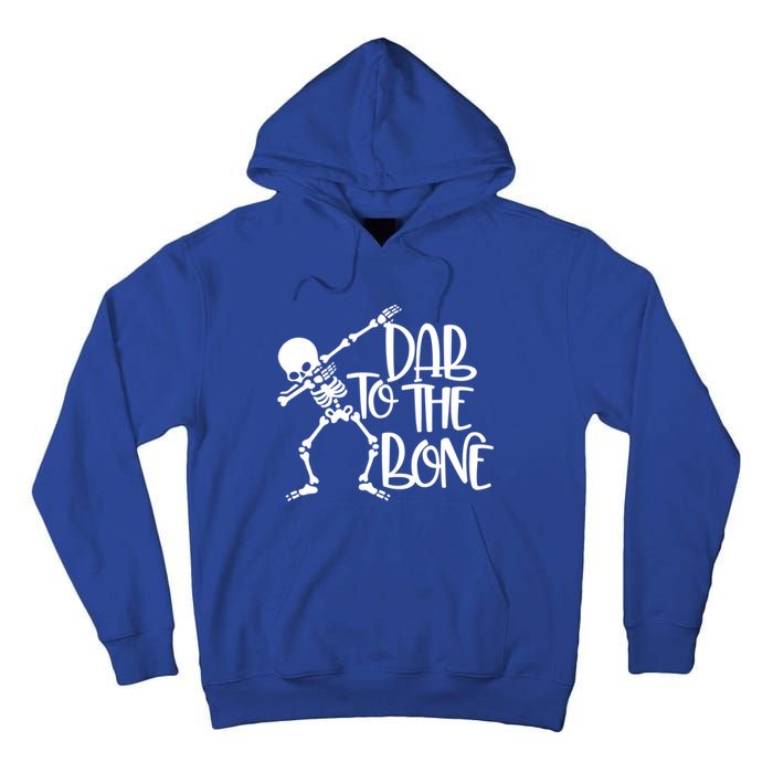 Dab To The Bone Funny Halloween Skeleton Gift Tall Hoodie