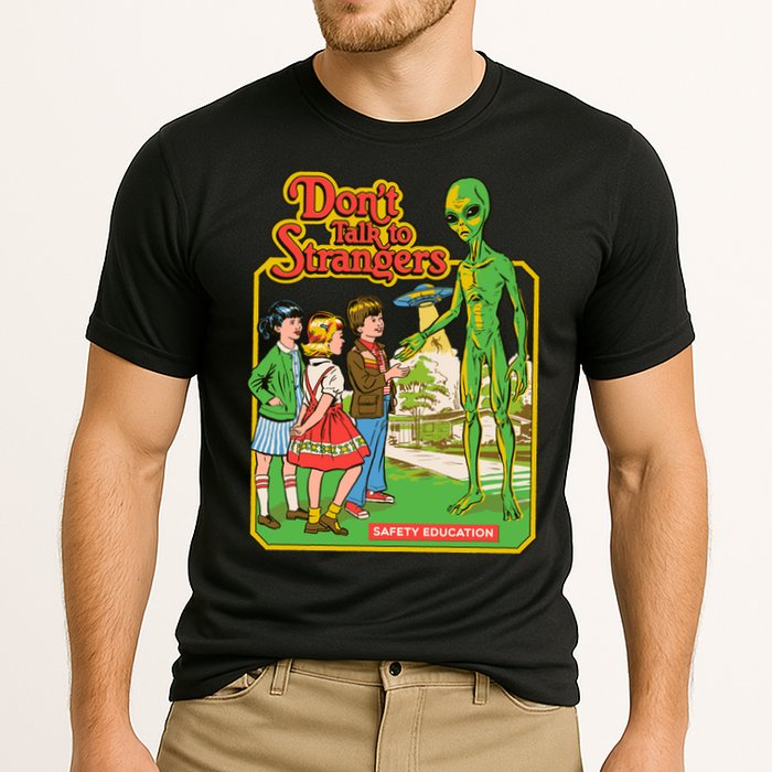Don't Talk To Strangers Cooling Performance Crew T-Shirt