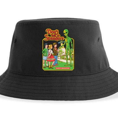 Don't Talk To Strangers Sustainable Bucket Hat